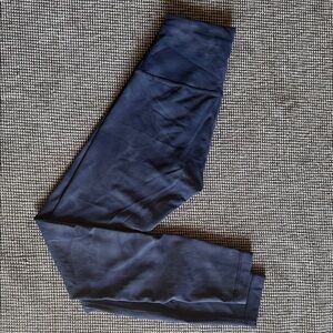 Lululemon Navy Blue marble Leggings
